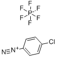 4-CHLOROBENZENEDIAZONIUM HEXAFLUOROPHOSPHATE Structure