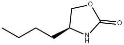 (4S)-4-Butyl-2-oxazolidinone Structure