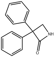 3,3-DIPHENYL-2-AZETIDINONE Structure