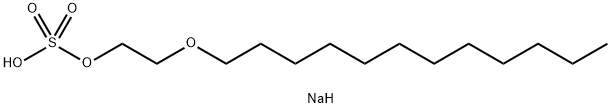 sodium 2-(dodecyloxy)ethyl sulphate Structure