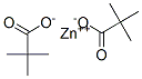 特戊酸锌, 15827-10-8, 结构式