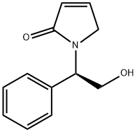 (R)-1-(2-Hydroxy-1-phenylethyl)-1,5-dihydropyrrol-2-one Structure