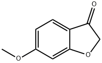 6-メトキシ-3(2H)-ベンゾフラノン 化学構造式