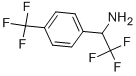 2,2,2-TRIFLUORO-1-(4-TRIFLUOROMETHYL-PHENYL)-ETHYLAMINE Structure