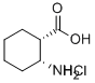 (1S,2R)-(+)-2-氨基环己烷羧酸氯化氢,158414-45-0,结构式