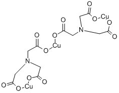 cupric nitrilotriacetate 结构式