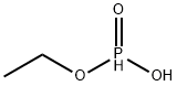 ホスホン酸水素エチル 化学構造式