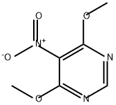 4,6-二甲氧基-5-硝基嘧啶 结构式