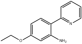 Benzenamine, 5-ethoxy-2-(2-pyridinyl)- (9CI) Structure