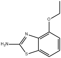 4-乙氧基-苯并噻唑-2-胺, 15850-79-0, 结构式