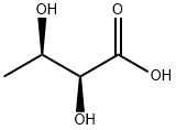 D-苏式-2,3-二羟基丁酸, 15851-58-8, 结构式