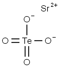 メタテルル酸ストロンチウム 化学構造式