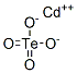 cadmium tellurium tetraoxide Structure