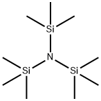 α,α,α-トリメチル-N,N-ビス(トリメチルシリル)シランアミン 化学構造式