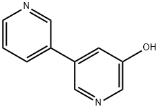 3,3'-联吡啶]-5-醇 结构式