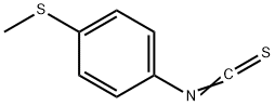 4-(METHYLTHIO)PHENYL ISOTHIOCYANATE Structure