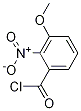 3-METHOXY-2-NITROBENZOYL CHLORIDE Struktur