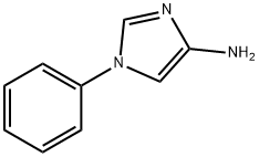1 - 苯基- 1H -咪唑-4 - 胺,158688-63-2,结构式