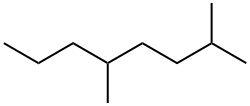 2,5-dimethyloctane 结构式