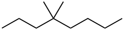 4,4-DIMETHYLOCTANE Struktur