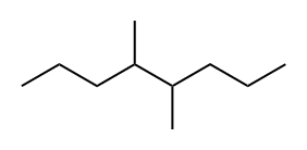 4,5-DIMETHYLOCTANE Structure