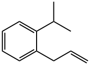 3-(2-イソプロピルフェニル)-1-プロペン 化学構造式
