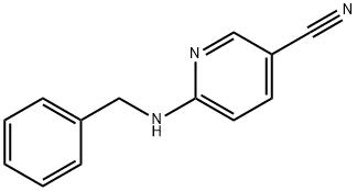6-(benzylamino)nicotinonitrile Structure