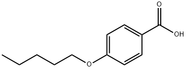 4-正戊氧基苯甲酸,15872-41-0,结构式