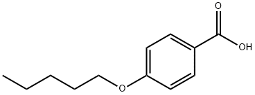 4-Pentyloxybenzoic acid Structure