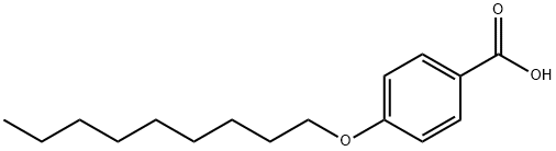 4-壬氧基苯甲酸, 15872-43-2, 结构式