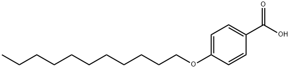 4-N-UNDECYLOXYBENZOIC ACID Structure