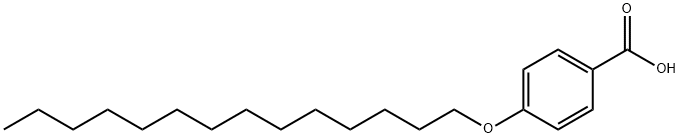 4-n-Tetradecyloxybenzoic acid Struktur
