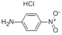 4-ニトロアニリン塩酸塩 化学構造式