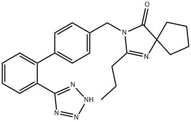 厄贝沙坦杂质 结构式