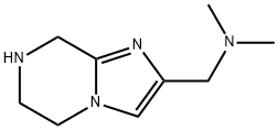 Imidazo[1,2-a]pyrazine-2-methanamine, 5,6,7,8-tetrahydro-N,N-dimethyl- (9CI) Structure