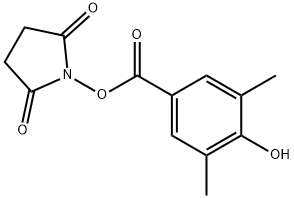 1-[(4-Hydroxy-3,5-diMethylbenzoyl)oxy]-2,5-pyrrolidinedione, 158788-56-8, 结构式