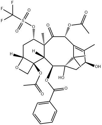 7-O-(Trifluoroacetyl) Baccatin III Structure