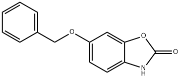 6-BENZYLOXY-2-BENZOXAZOLINONE  97 Structure