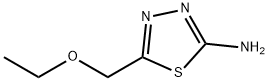 5-(ethoxymethyl)-1,3,4-thiadiazol-2-amine(SALTDATA: FREE) Struktur