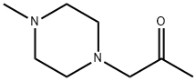 1-(4-メチル-1-ピペラジニル)アセトン 化学構造式