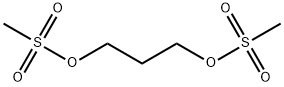 ビス(メタンスルホン酸)トリメチレン 化学構造式