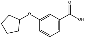 3-(cyclopentyloxy)benzoic acid Structure