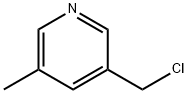3-(氯甲基)-5-甲基吡啶 结构式