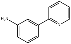 2-(3-アミノフェニル)ピリジン 化学構造式
