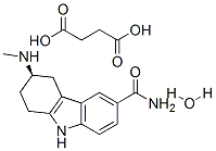 こはく酸フロバトリプタン一水和物 化学構造式