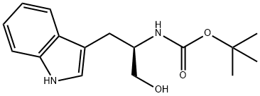 BOC-D-TRYPTOPHANOL Structure