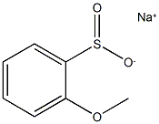 Sodium 2-methoxybenzene-1-sulfinate Structure