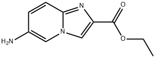 Ethyl 6-aminoimidazo[1,2-a]pyridine-2-carboxylate Struktur