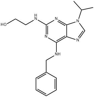 N9-ISOPROPYL-OLOMOUCINE Struktur