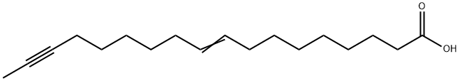 9-octadecen-16-ynoic acid Struktur